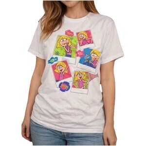 Lizzie McGuire Seriously Cool Y2K Cartoon Graphic T-shirt S Disney Hillary Duff